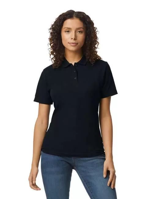 Gildan G648L Ladies Softstyle Double Pique Polo