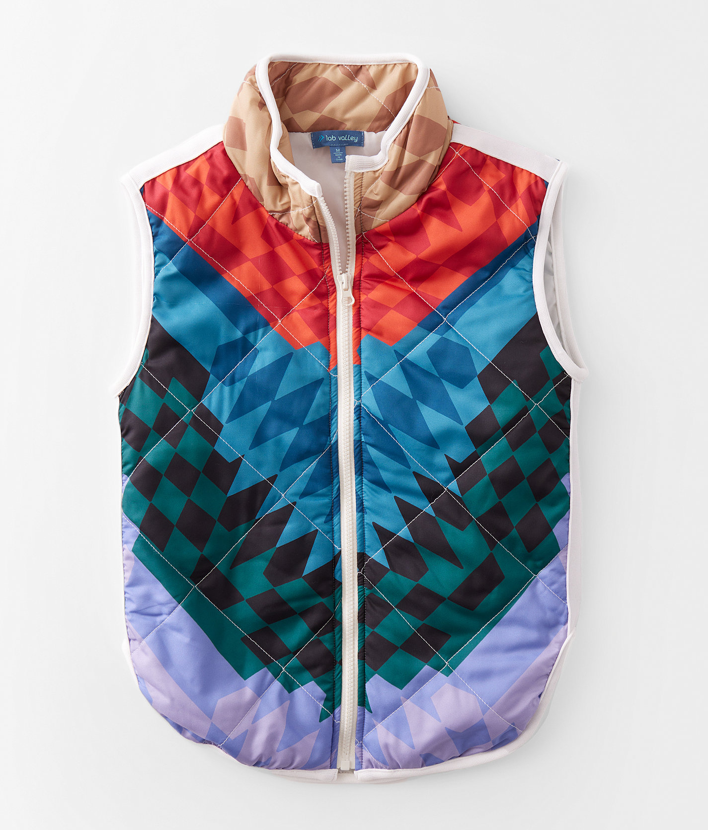 Girls - Lab Valley Quilted Vest - Girl's Activewear in Multi