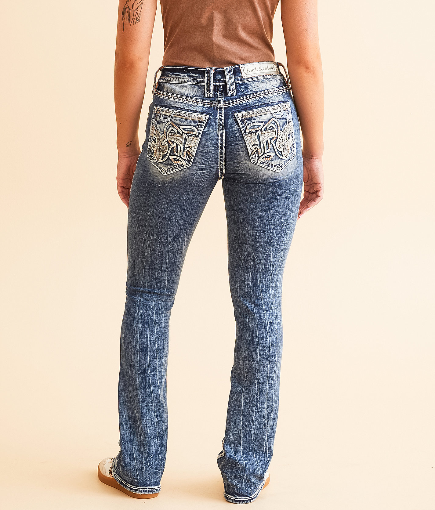 Rock Revival Kelcie High Rise Boot Stretch Jean - Women's Jeans in Kelcie UB211