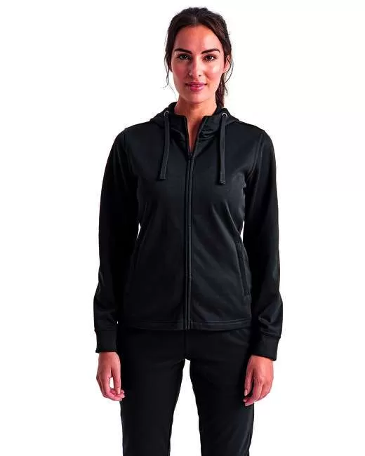 TriDri TD498 Ladies Spun-Dye Full-Zip Hooded Sweatshirt