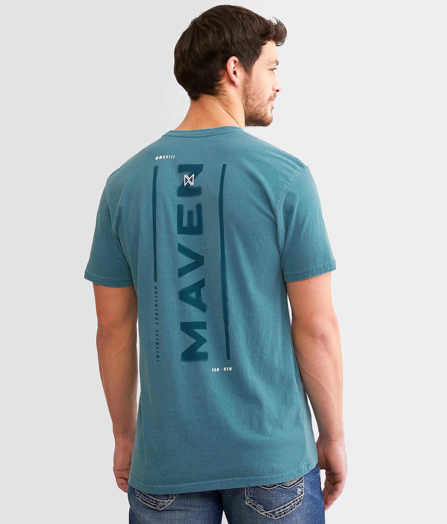 Maven Co-op Fading In T-Shirt - Men's T-Shirts in Dusty Blue