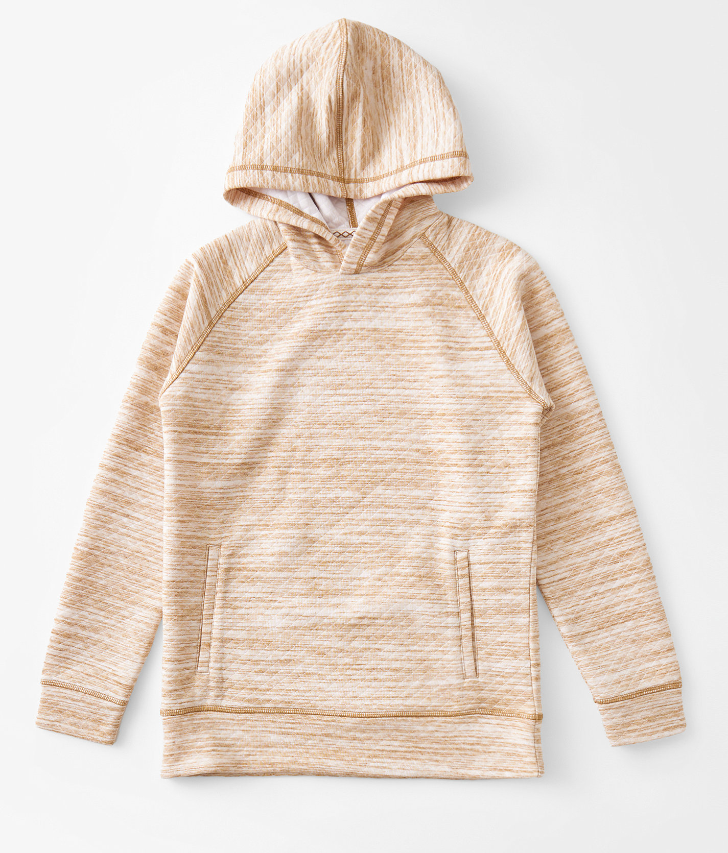 Boys - BKE Edgewood Quilted Hoodie - Boy's Sweatshirts in Rubber