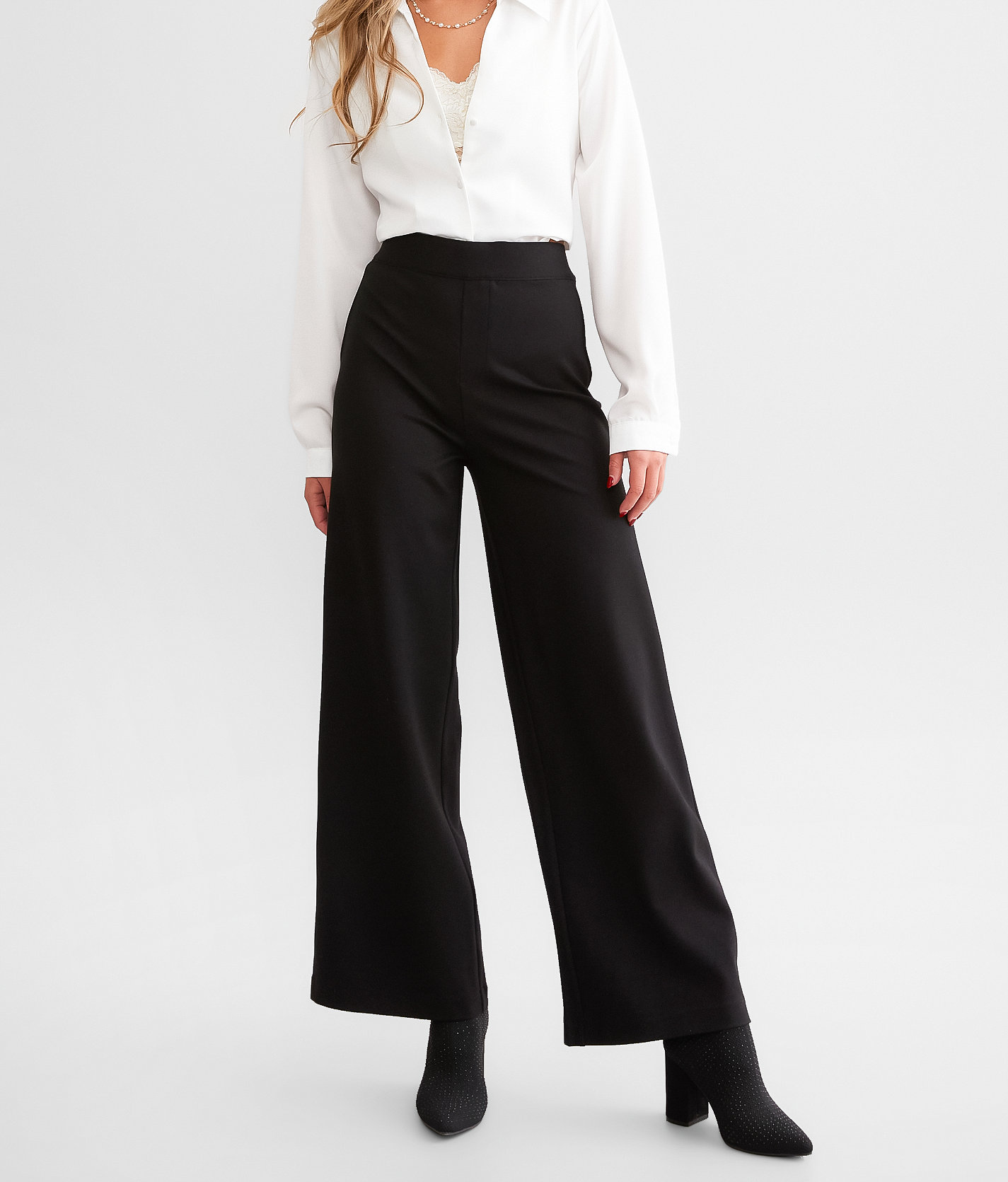 Z Supply Do It All Trouser Stretch Pant - Women's Pants in Black