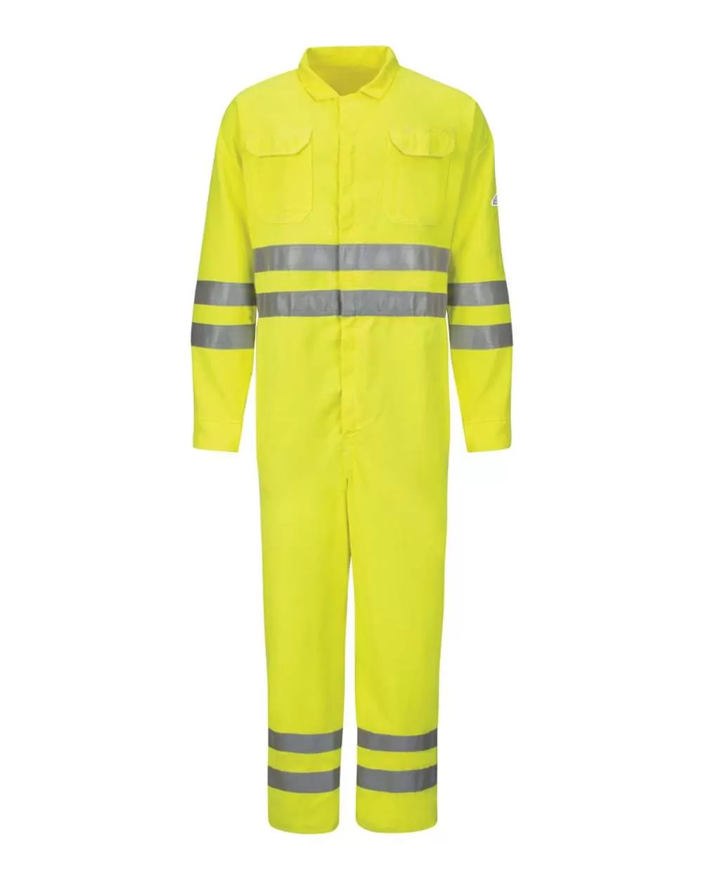 Bulwark CMD8 Hi-Vis Deluxe Coverall with Reflective Trim - CoolTouch® 2 - 7 oz.