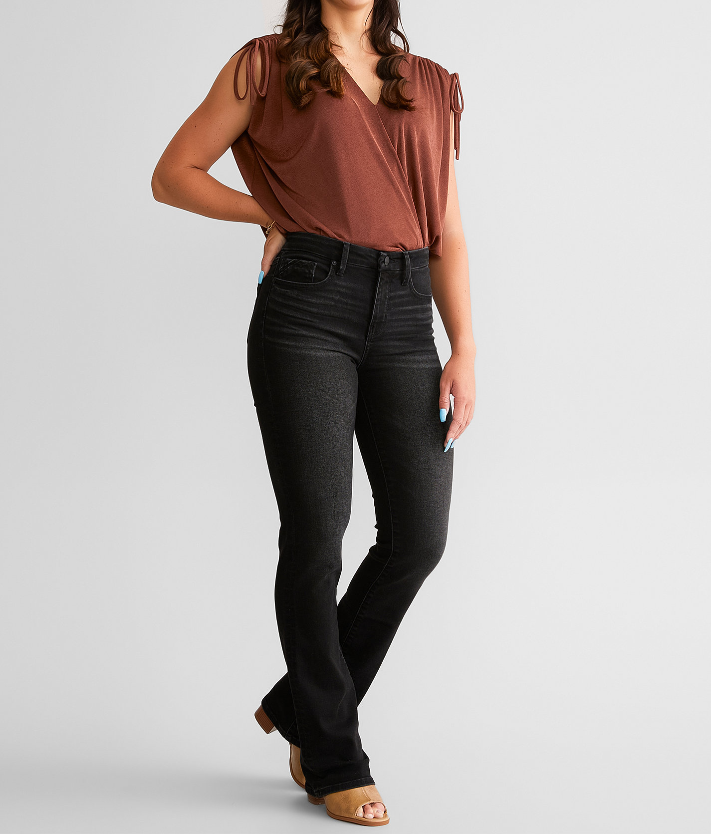 Buckle Black Fit No. 93 Tailored Boot Stretch Jean - Women's Jeans in Islamorada 5