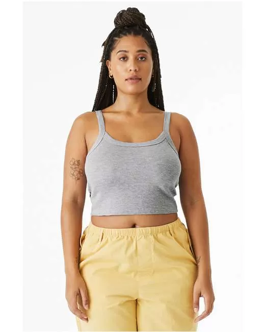 Bella + Canvas 1012BE Ladies' Micro Ribbed Scoop Tank