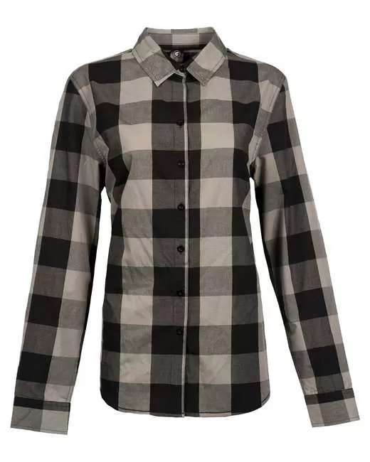 Burnside B5203 Ladies' Buffalo Plaid Woven Shirt