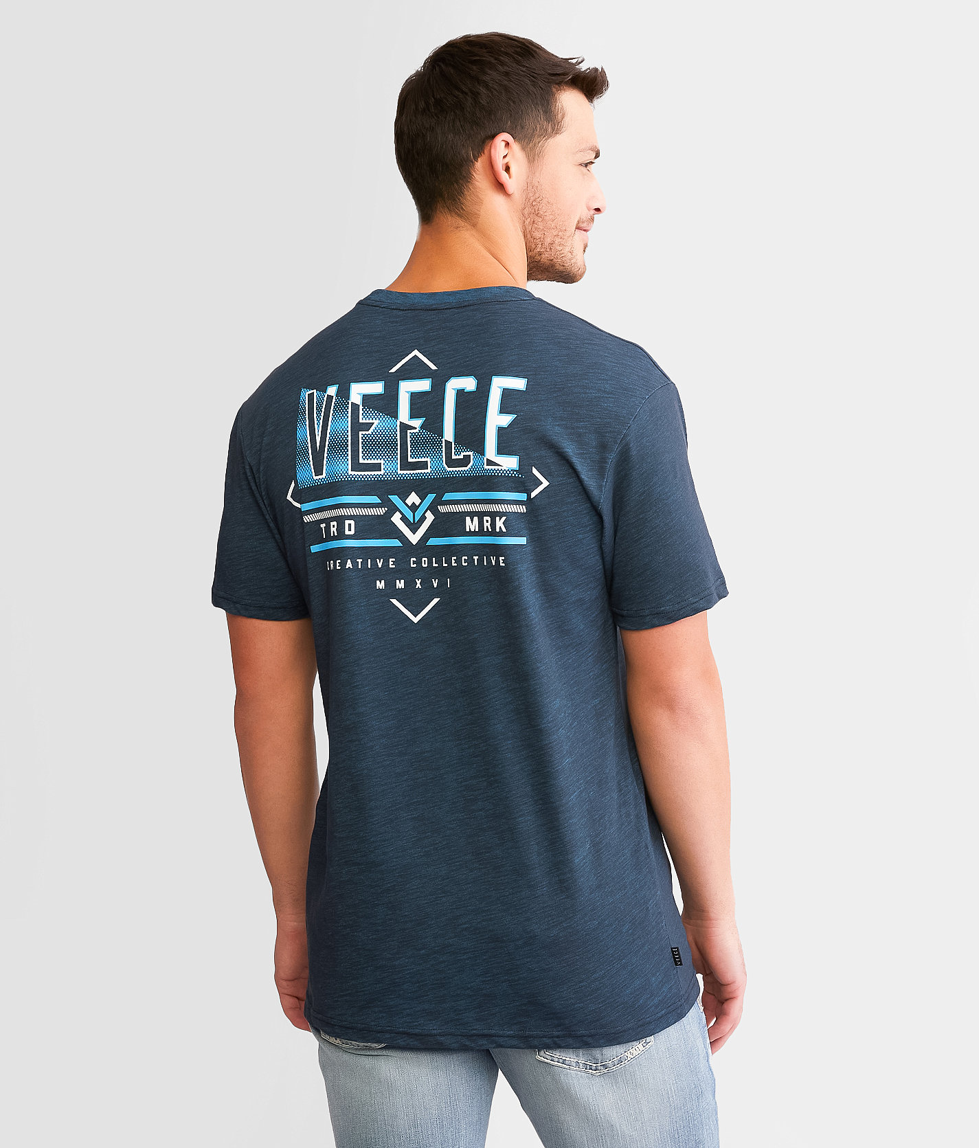 Veece Embodiment T-Shirt - Men's T-Shirts in Cobalt Blue Black