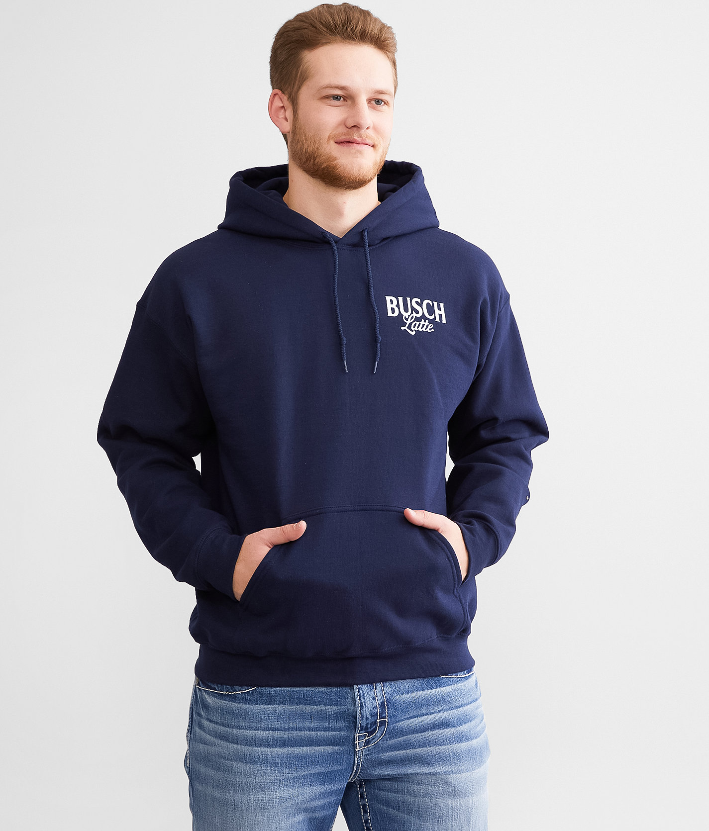 Brew City Busch Light® Bad Day Hooded Sweatshirt - Men's Sweatshirts in Navy
