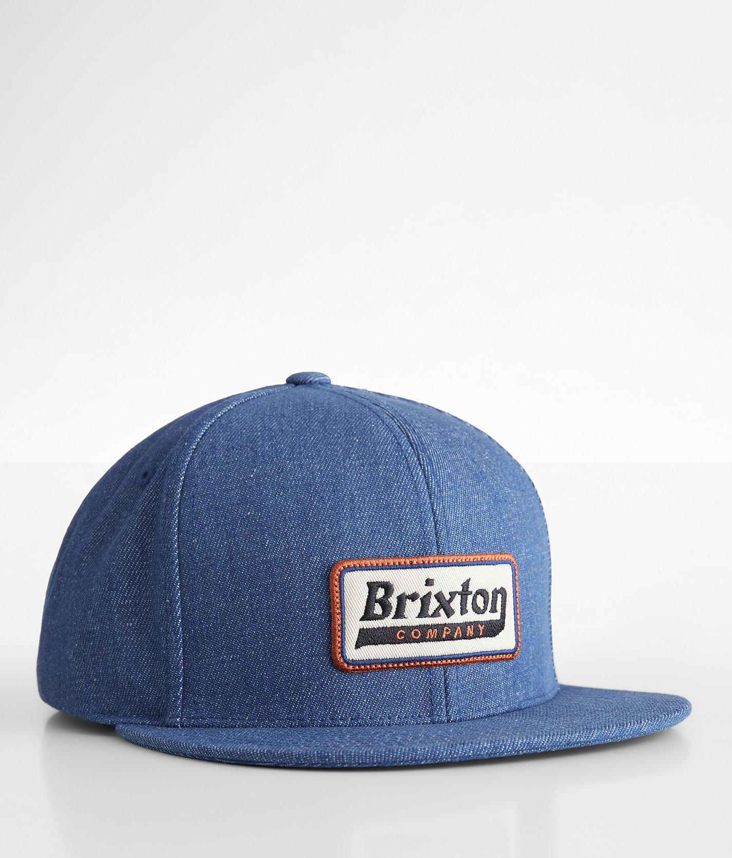 Brixton Steadfast Denim Hat - Men's Hats in Denim