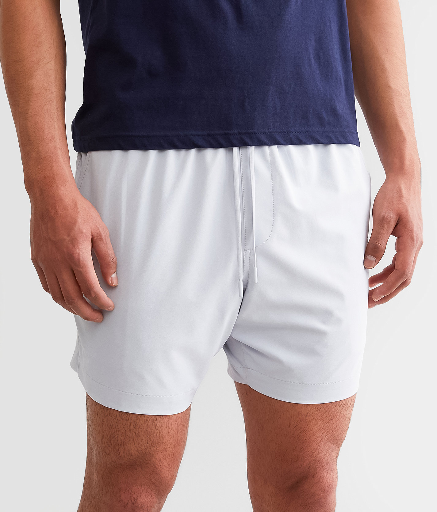 Maven Co-op Essential Performance Stretch Short - Men's Shorts in Grey Dawn
