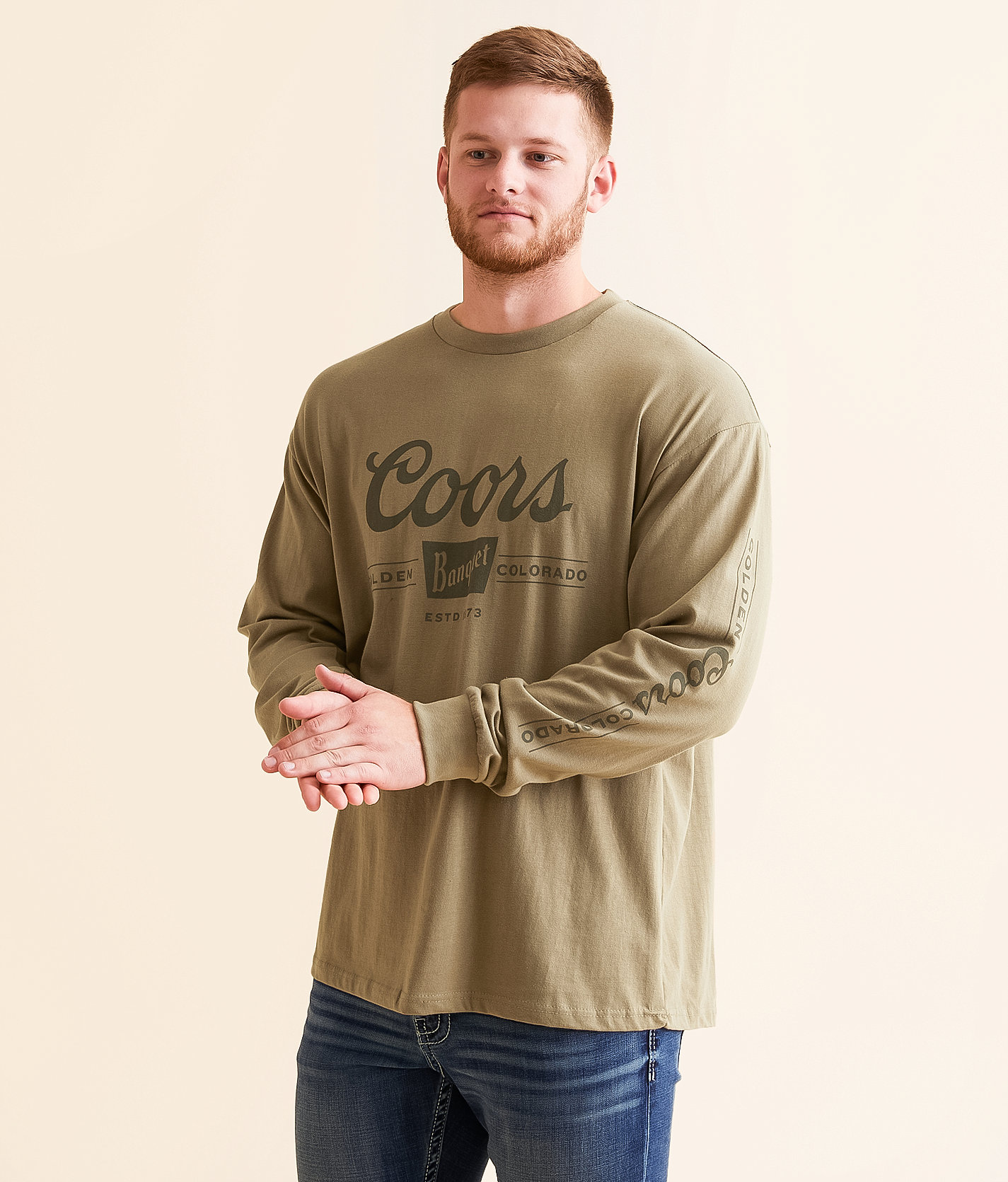 tee luv Coors® Banquet T-Shirt - Men's T-Shirts in Prairie Dust