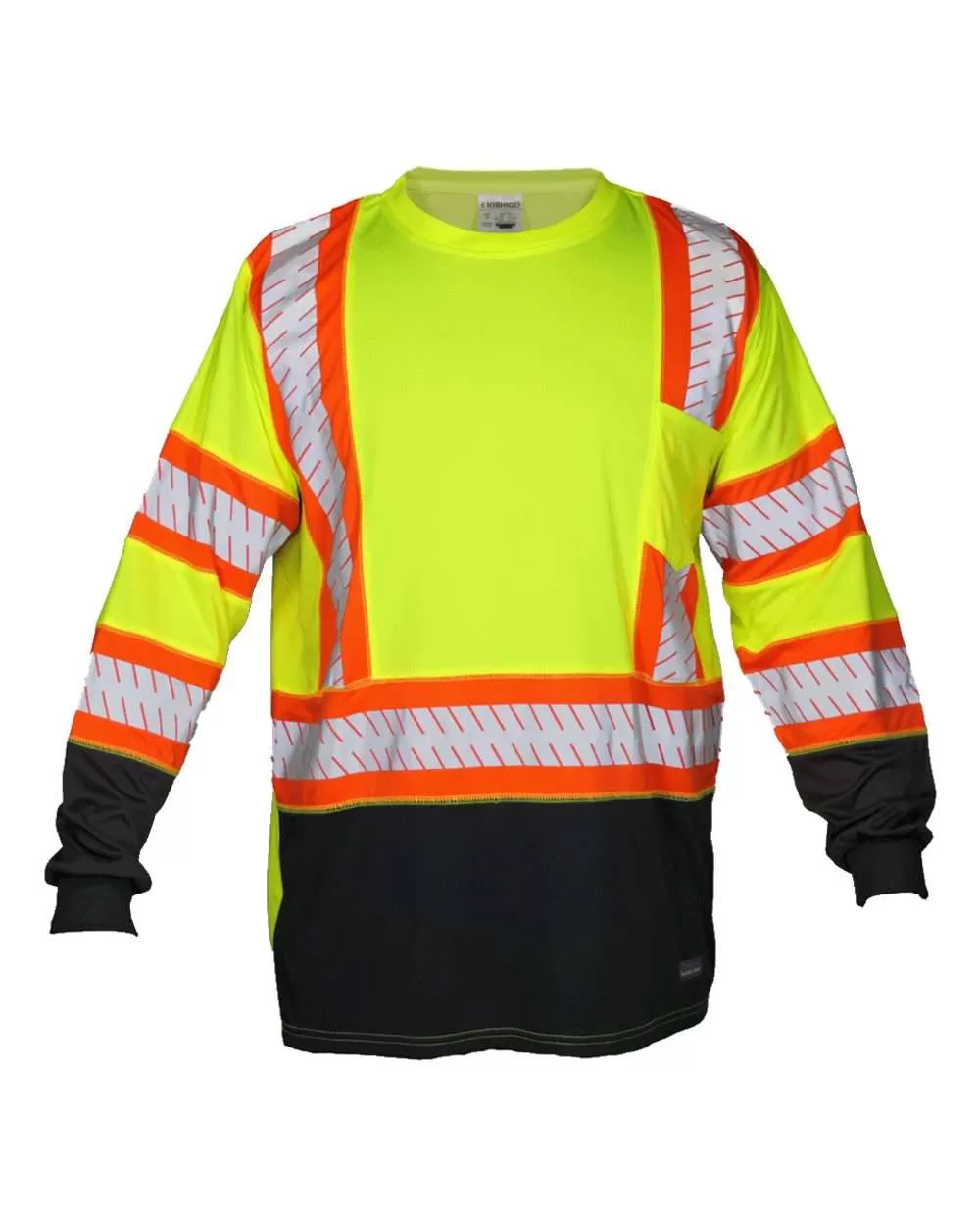 Kishigo 9181 DOT Class 3 Long Sleeve T-Shirt