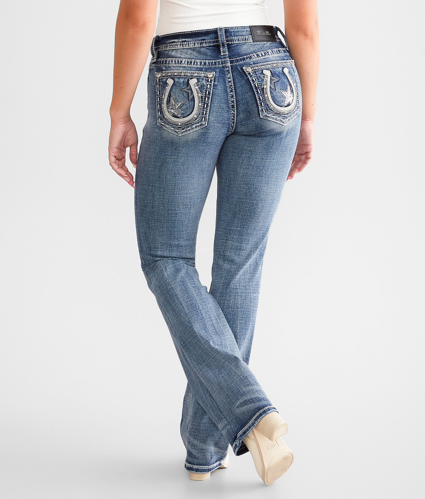 Miss Me Curvy Boot Stretch Jean - Women's Jeans in M901