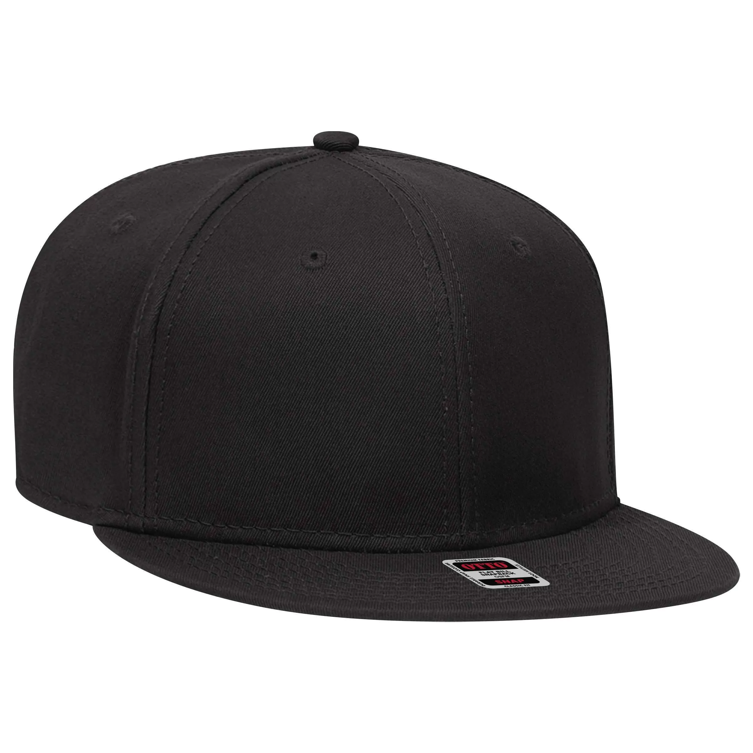 OTTO CAP 125-1038 "OTTO SNAP" 6 Panel Mid Profile Snapback Hat for Adult