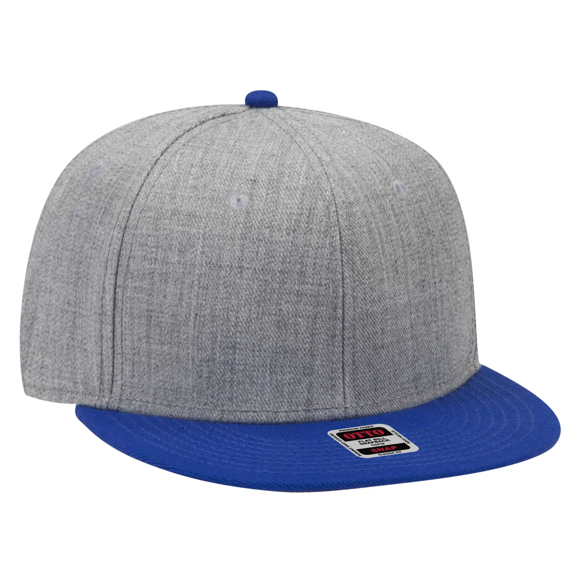 OTTO CAP 125-978 "OTTO SNAP" 6 Panel Mid Profile Snapback Hat for Adult