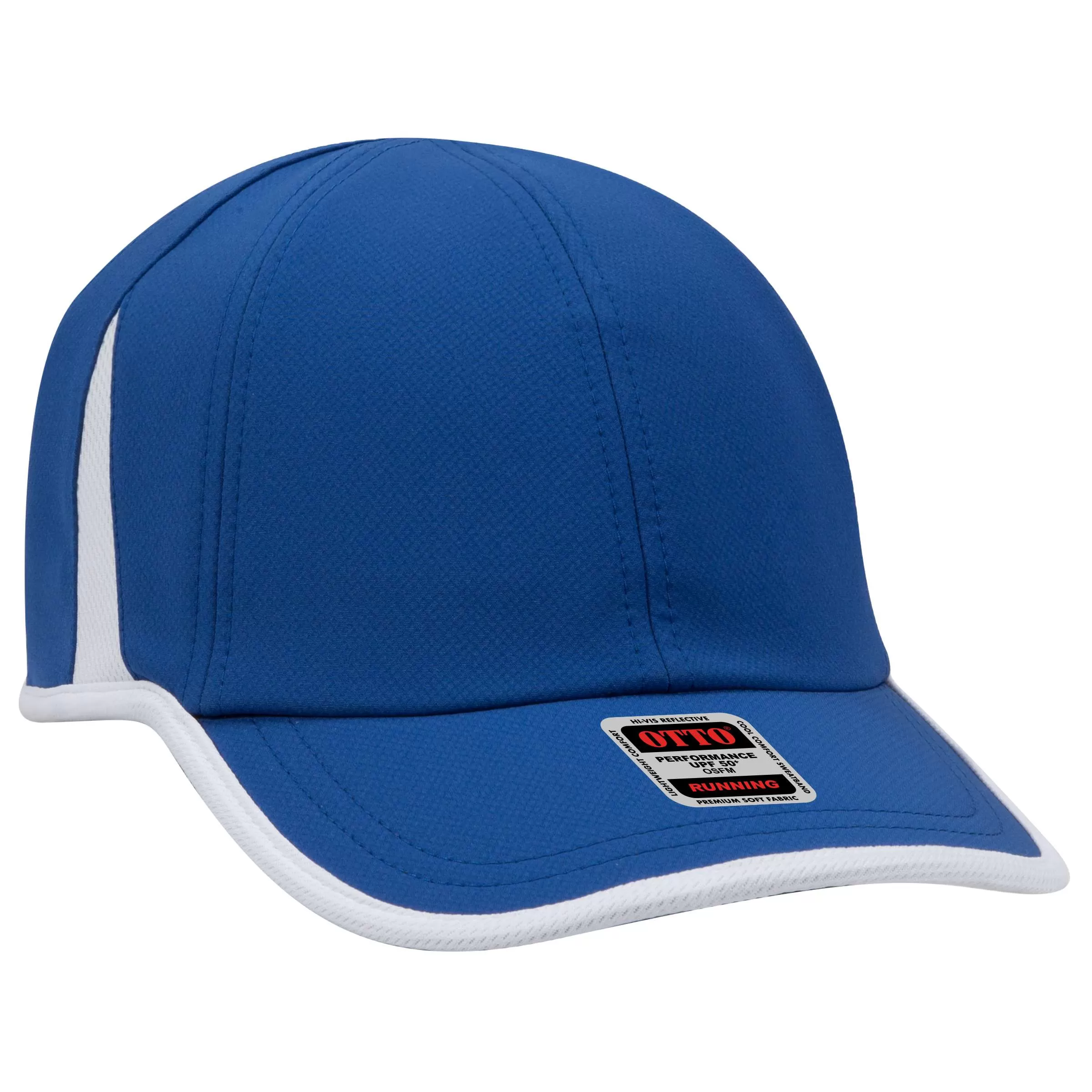 OTTO CAP 133-1254 UPF 50+ 6 Panel Running Hat for Adult