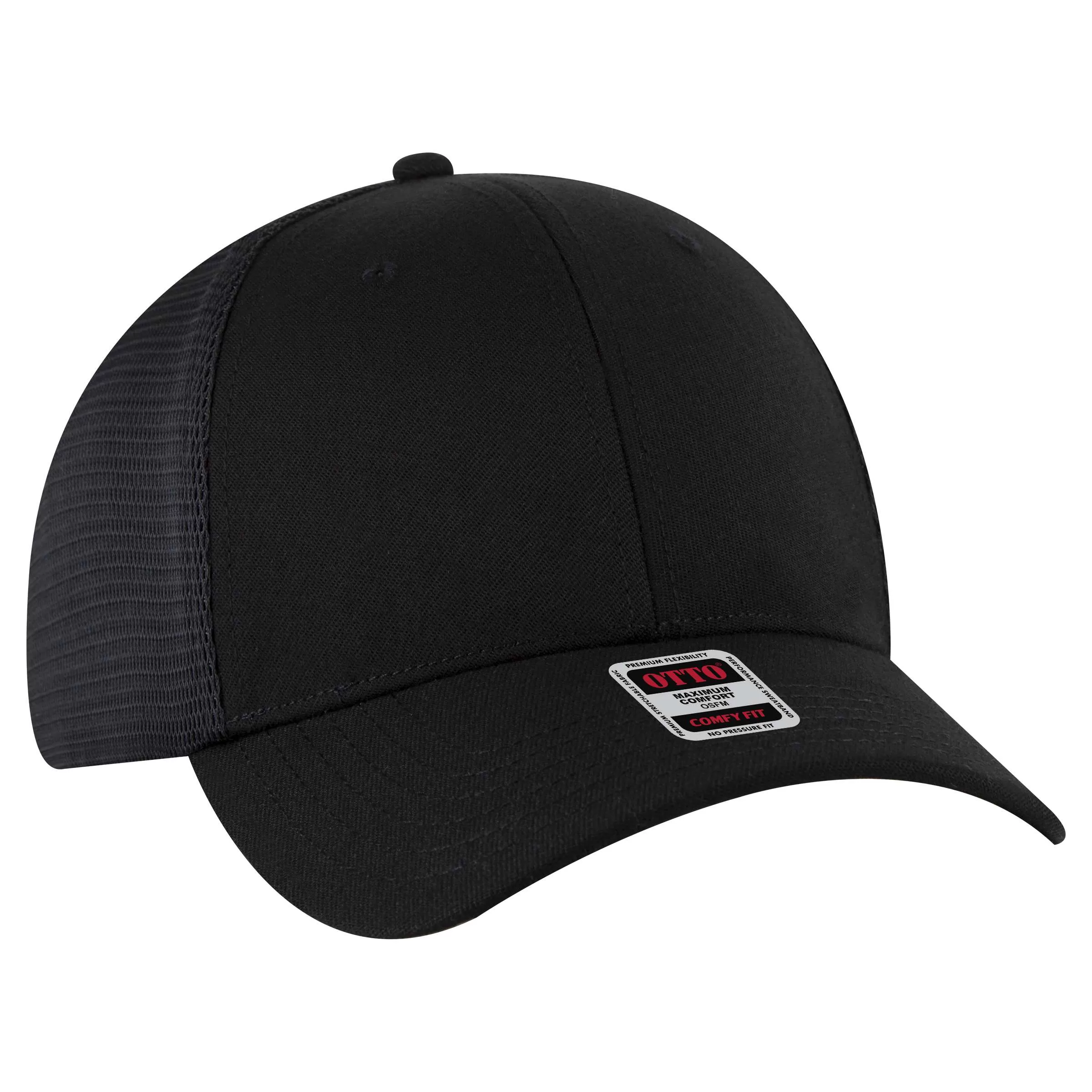 OTTO CAP 135-1 "OTTO COMFY FIT" 6 Panel Low Profile Mesh Back Trucker Hat