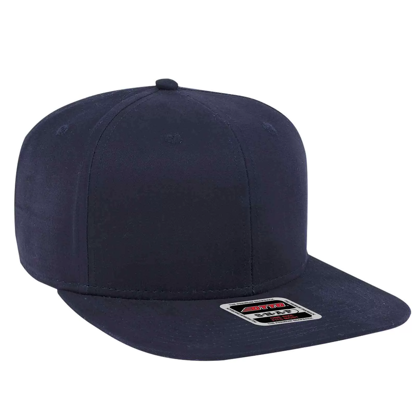 OTTO CAP 148-1224 "OTTO SNAP" 6 Panel Mid Profile Snapback Hat for Adult