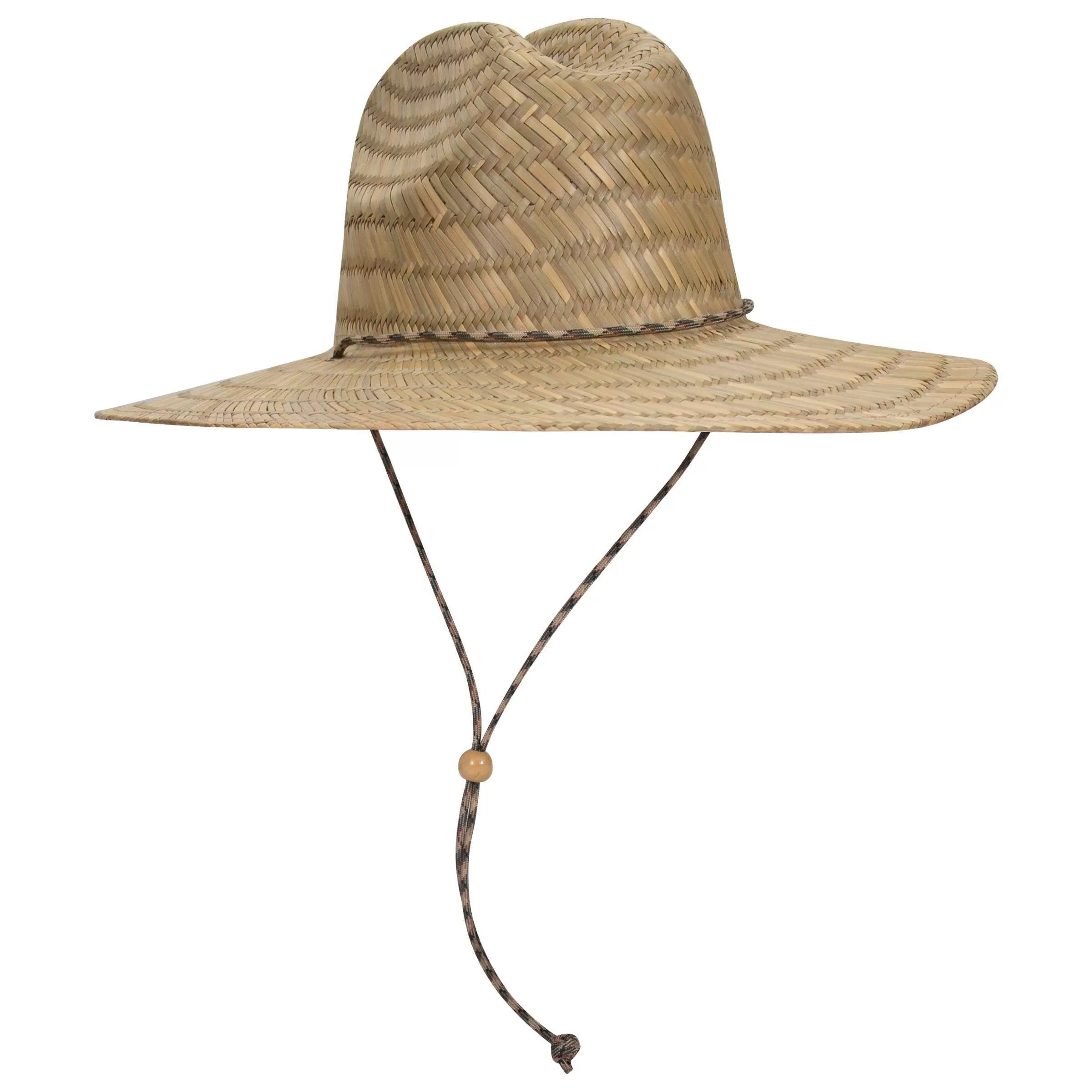 OTTO CAP 170-1325 Straw Lifeguard Hat w/Adjustable Cord