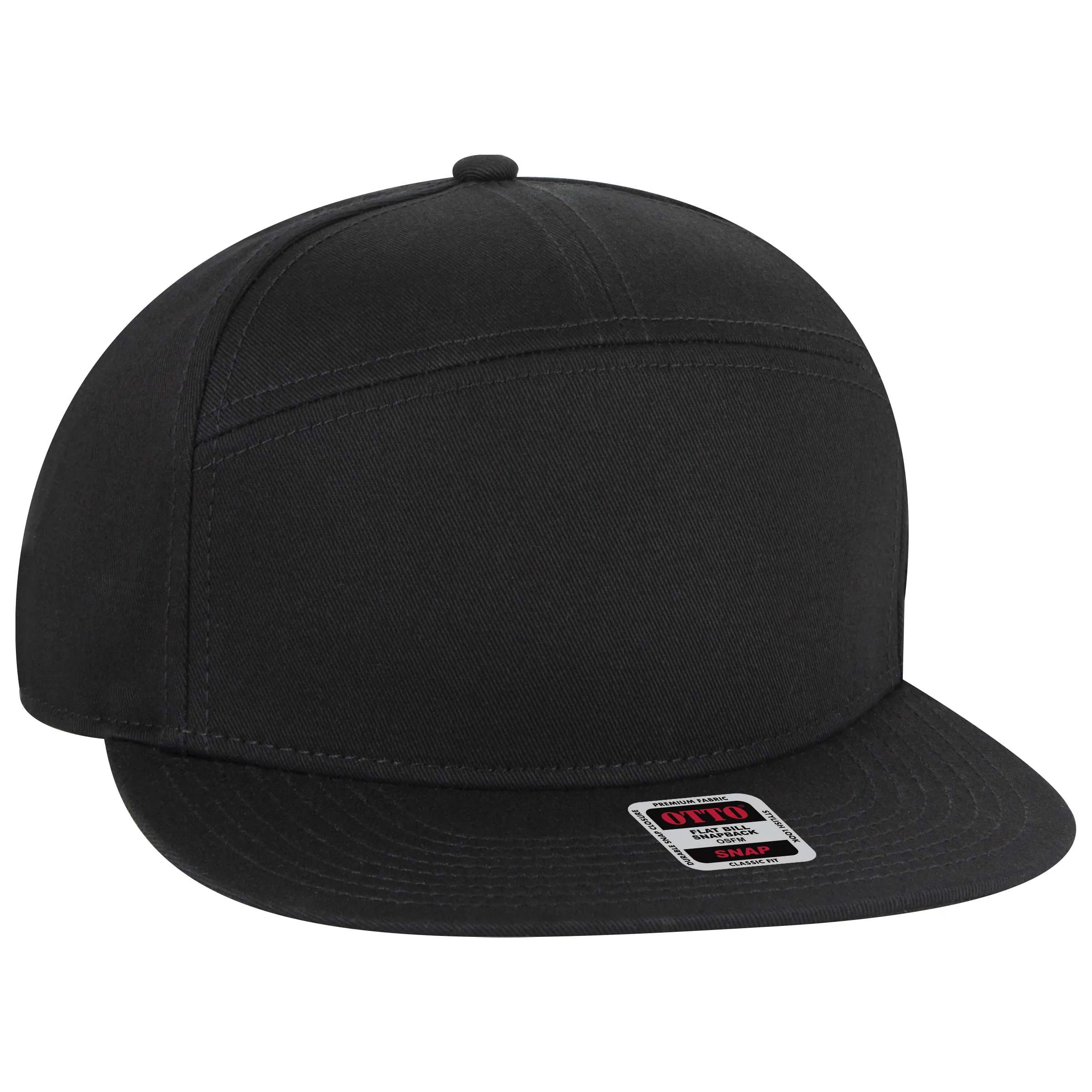 OTTO CAP 177-1331 "OTTO SNAP" 7 Panel Mid Profile Snapback Hat for Adult