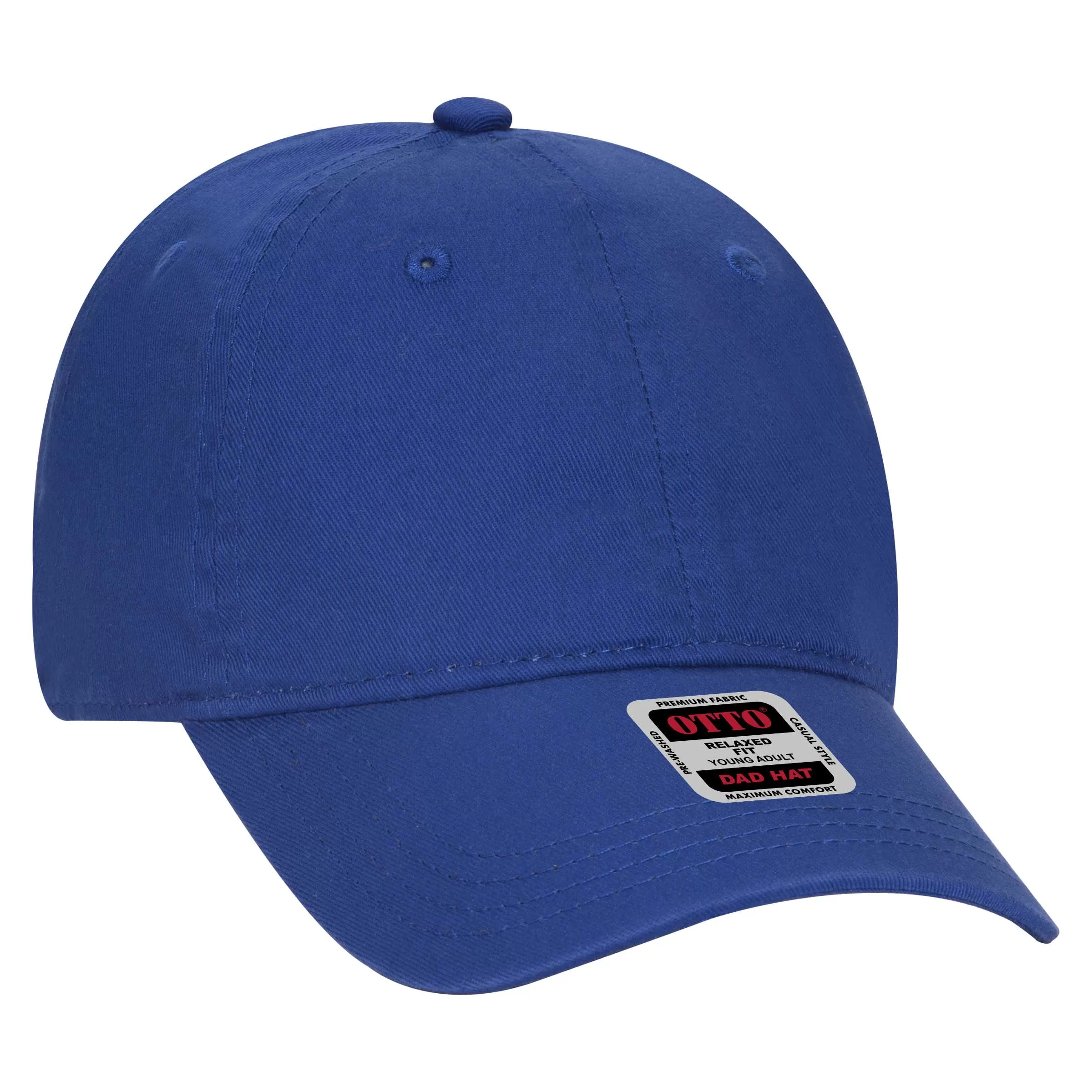 OTTO CAP 18-692-Y 6 Panel Low Profile Dad Hat for Youth