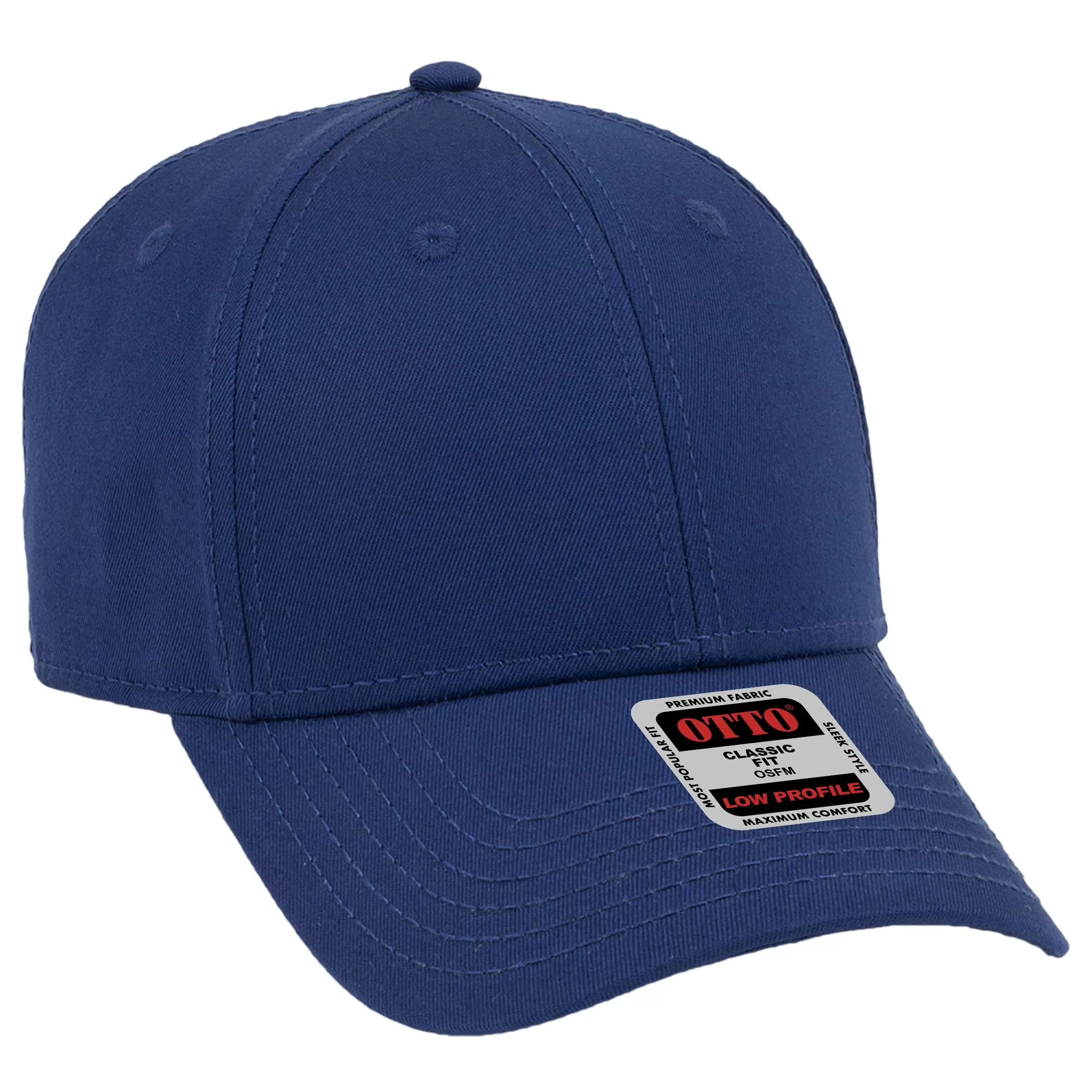 OTTO CAP 19-1203 6 Panel Low Profile Baseball Cap for Adult