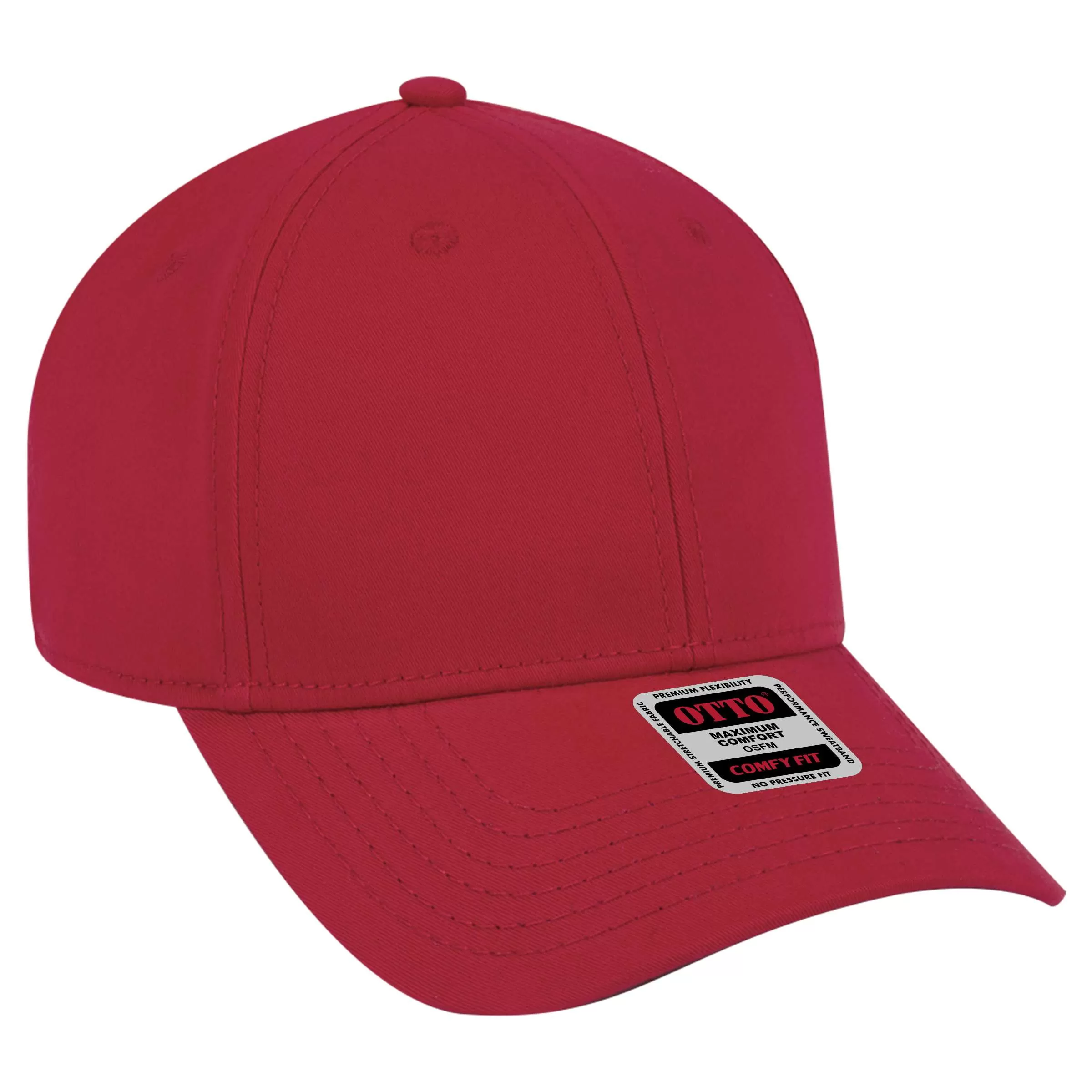 OTTO CAP 19-1227 "OTTO COMFY FIT" 6 Panel Low Profile Baseball Cap for Adult