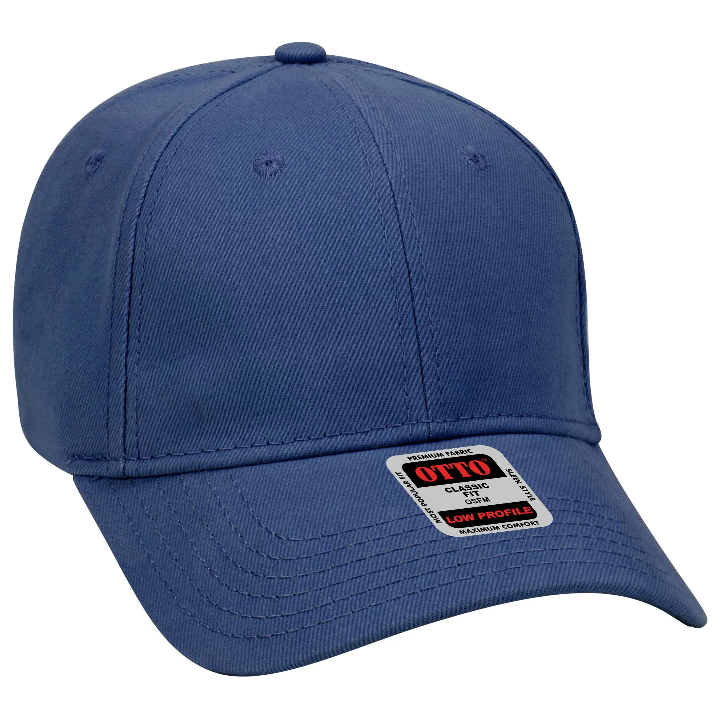 OTTO CAP 19-251 6 Panel Low Profile Baseball Cap for Adult