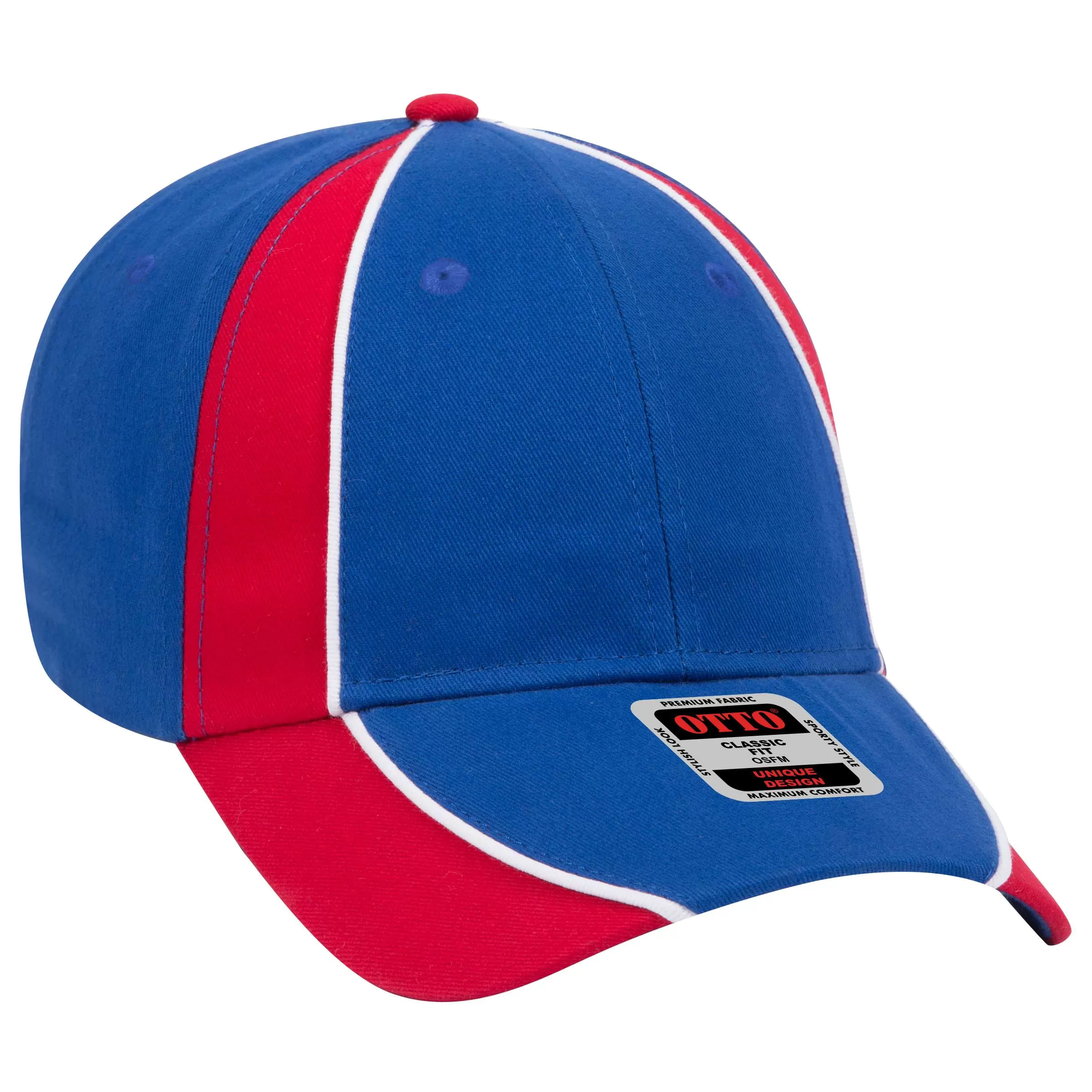 OTTO CAP 19-701 6 Panel Low Profile Baseball Cap for Adult