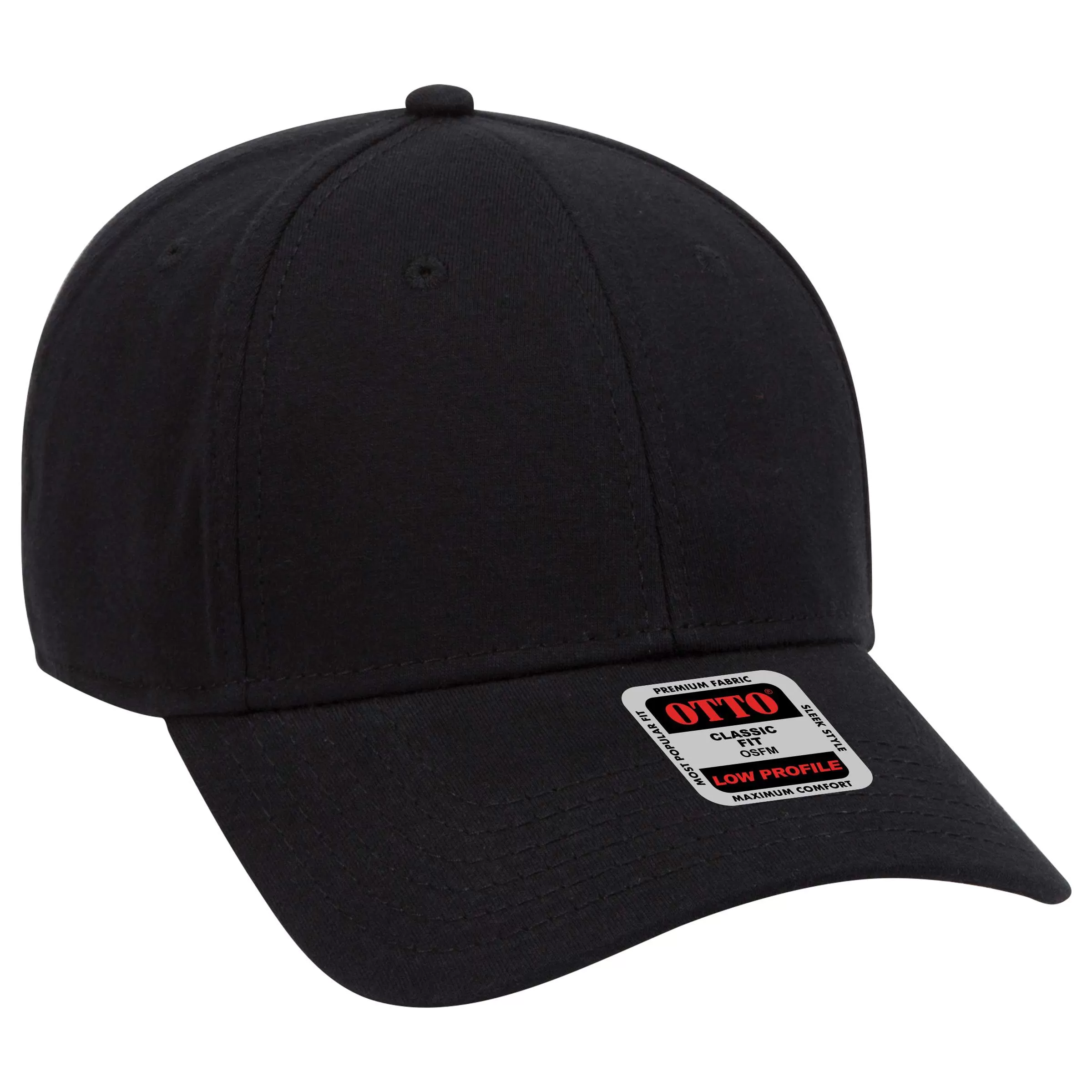 OTTO CAP 19-922 6 Panel Low Profile Baseball Cap for Adult