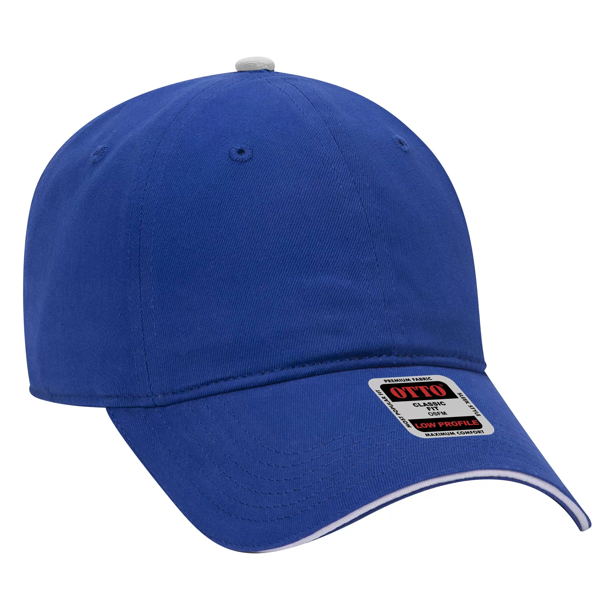 OTTO CAP 22-688 6 Panel Low Profile Baseball Cap for Adult