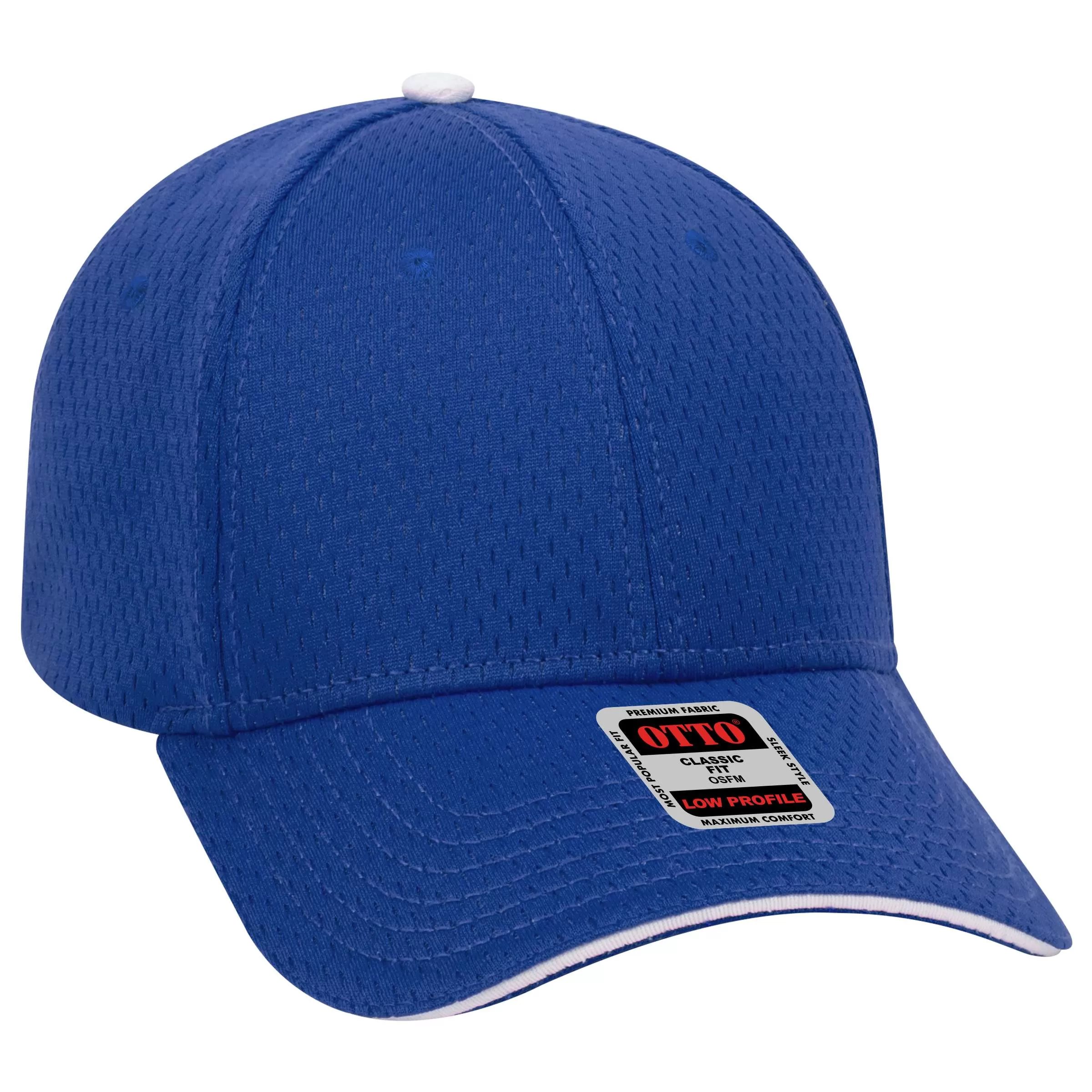 OTTO CAP 23-368 6 Panel Low Profile Baseball Cap for Adult