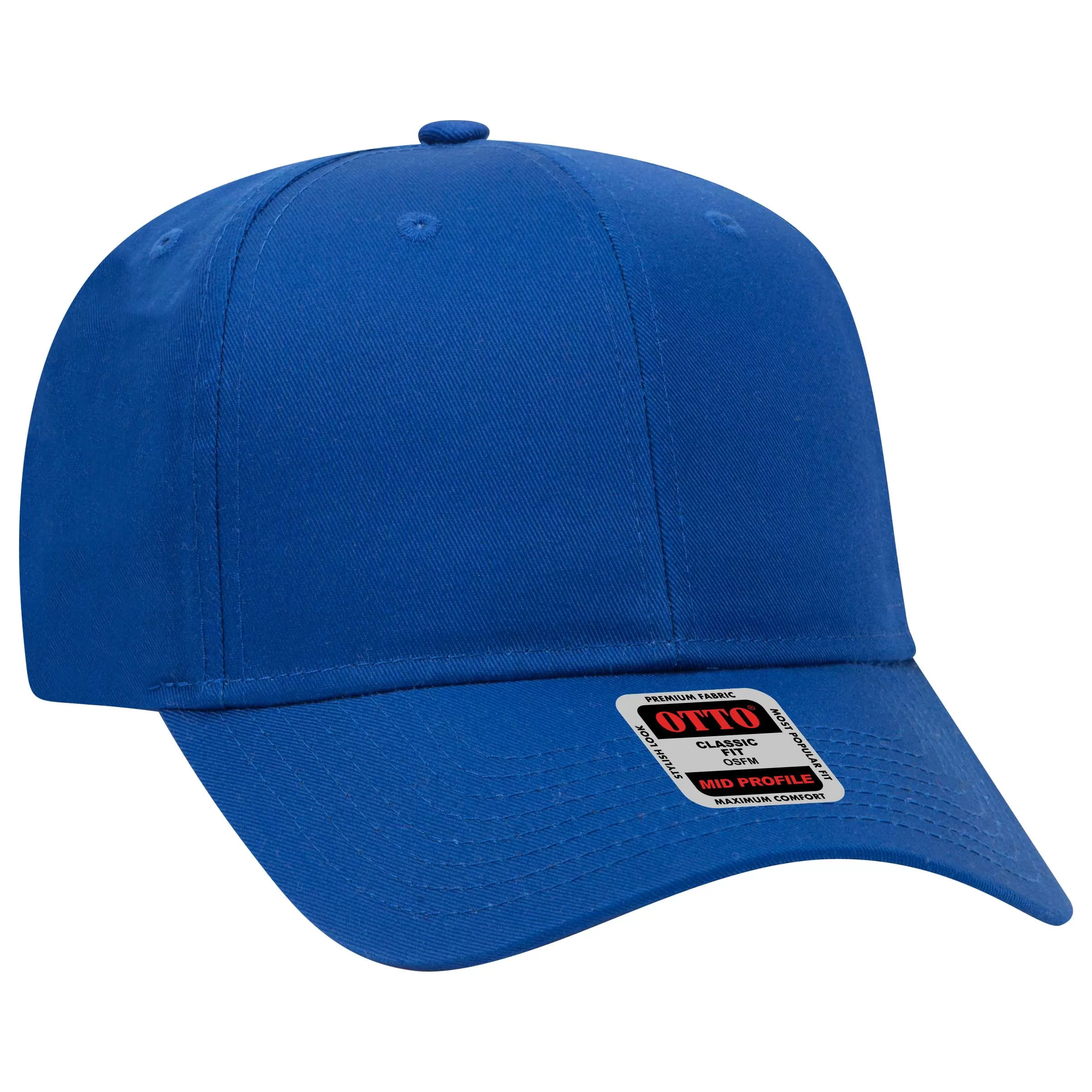 OTTO CAP 27-079 6 Panel Mid Profile Baseball Cap for Adult