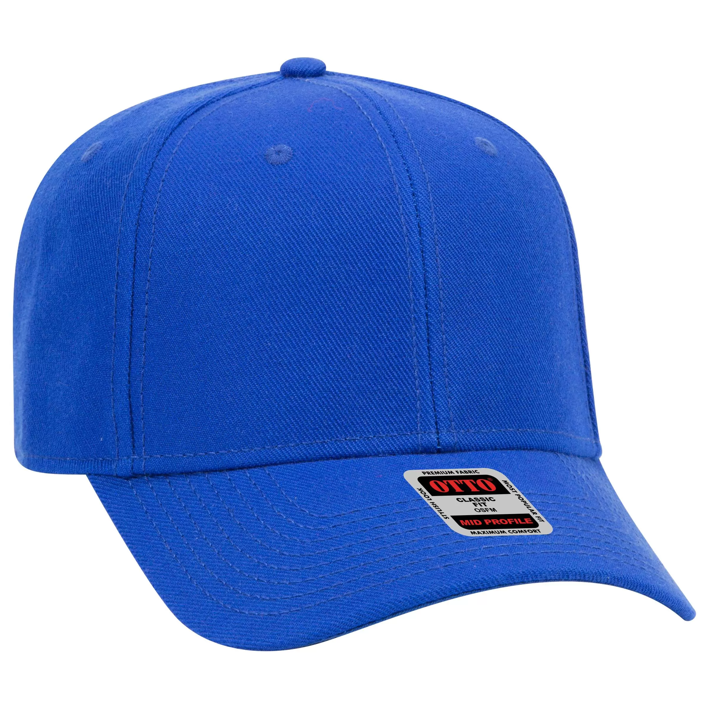OTTO CAP 27-210 6 Panel Mid Profile Baseball Cap for Adult
