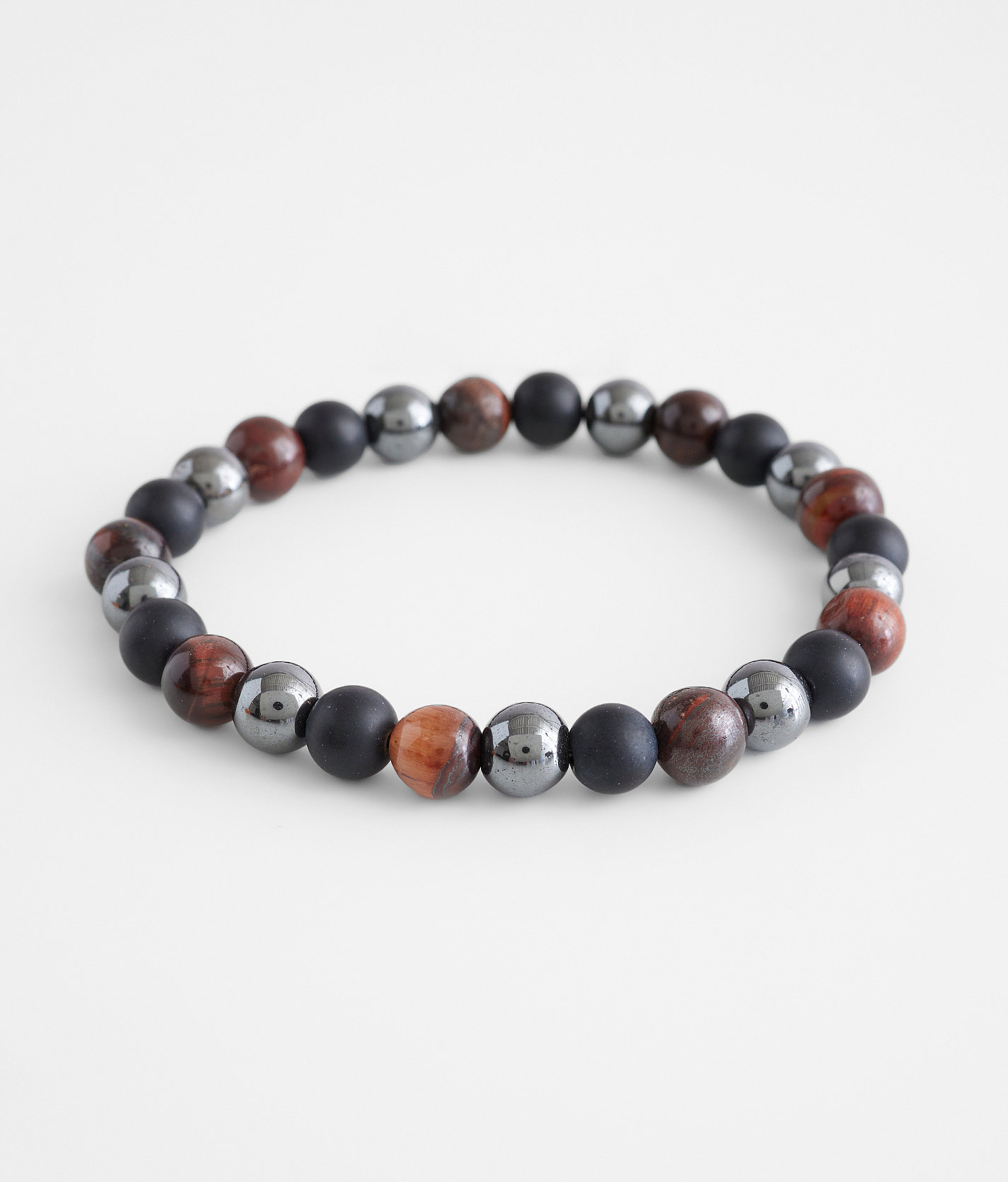 BKE Mixed Bead Bracelet - Men's Jewelry in Black