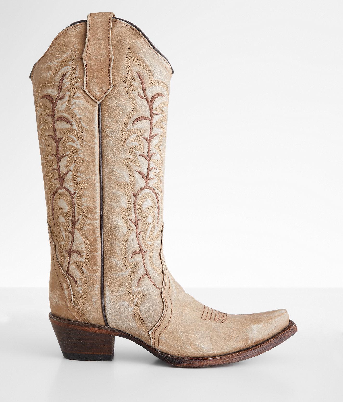 Circle G by Corral Western Leather Boot - Women's Shoes in LD Sand