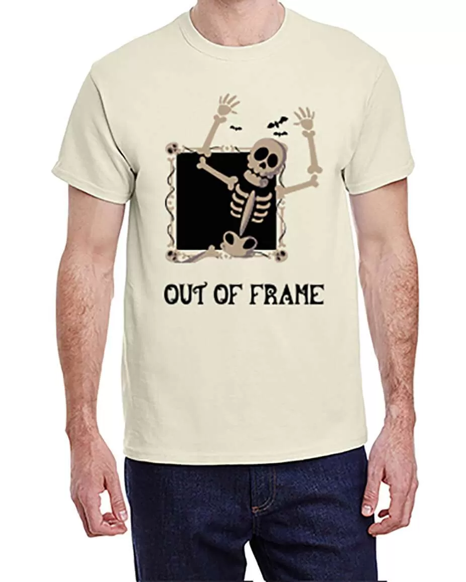 USTRADEENT Men’s Funny Skeleton Graphic Shirts for Halloween UG200HLOW4