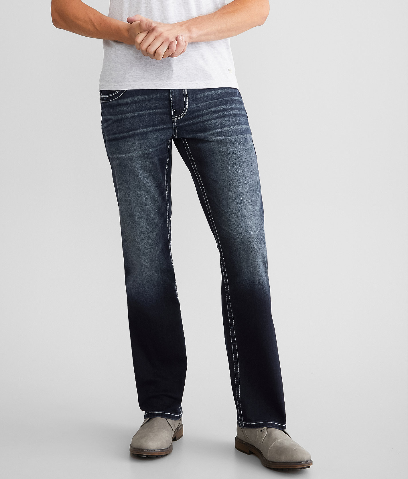 Buckle Black Nine Boot Stretch Jean - Men's Jeans in Fir