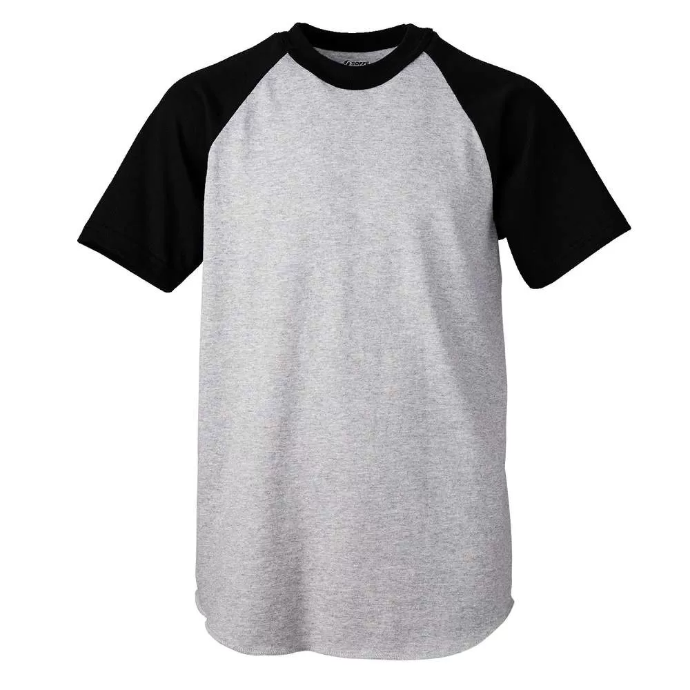Soffe Youth Short Sleeve Baseball Tee