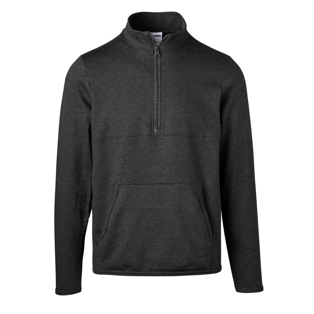 Soffe Adult Fleece Quarter Zip - Made in the USA