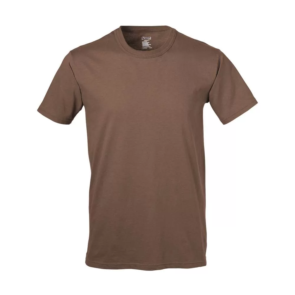 Soffe Adult Ringspun Cotton Military Tee 3-Pack - Made in USA