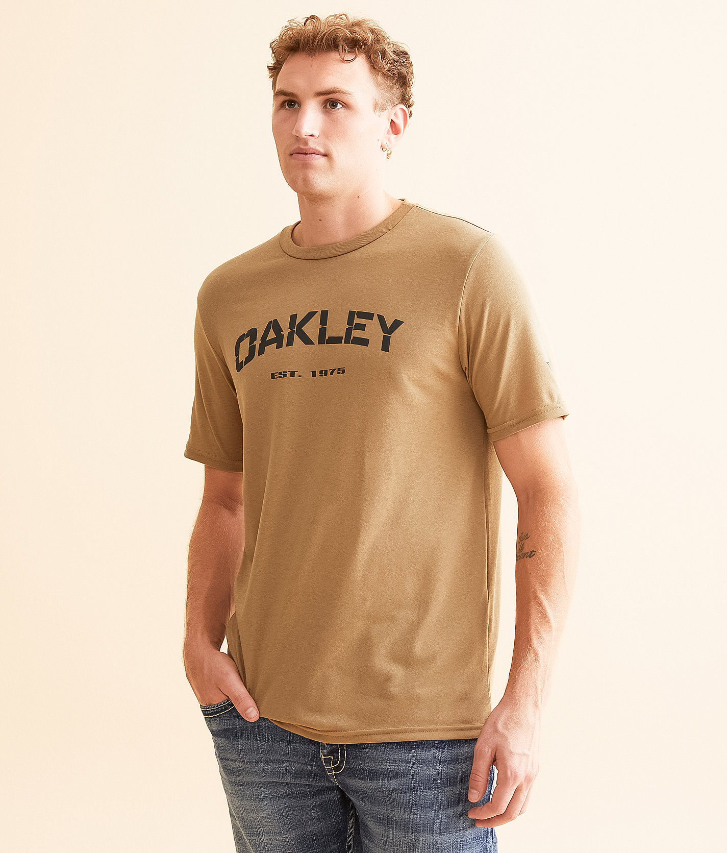 Oakley Si Indoc O Hydrolix™ T-Shirt - Men's Activewear in Coyote