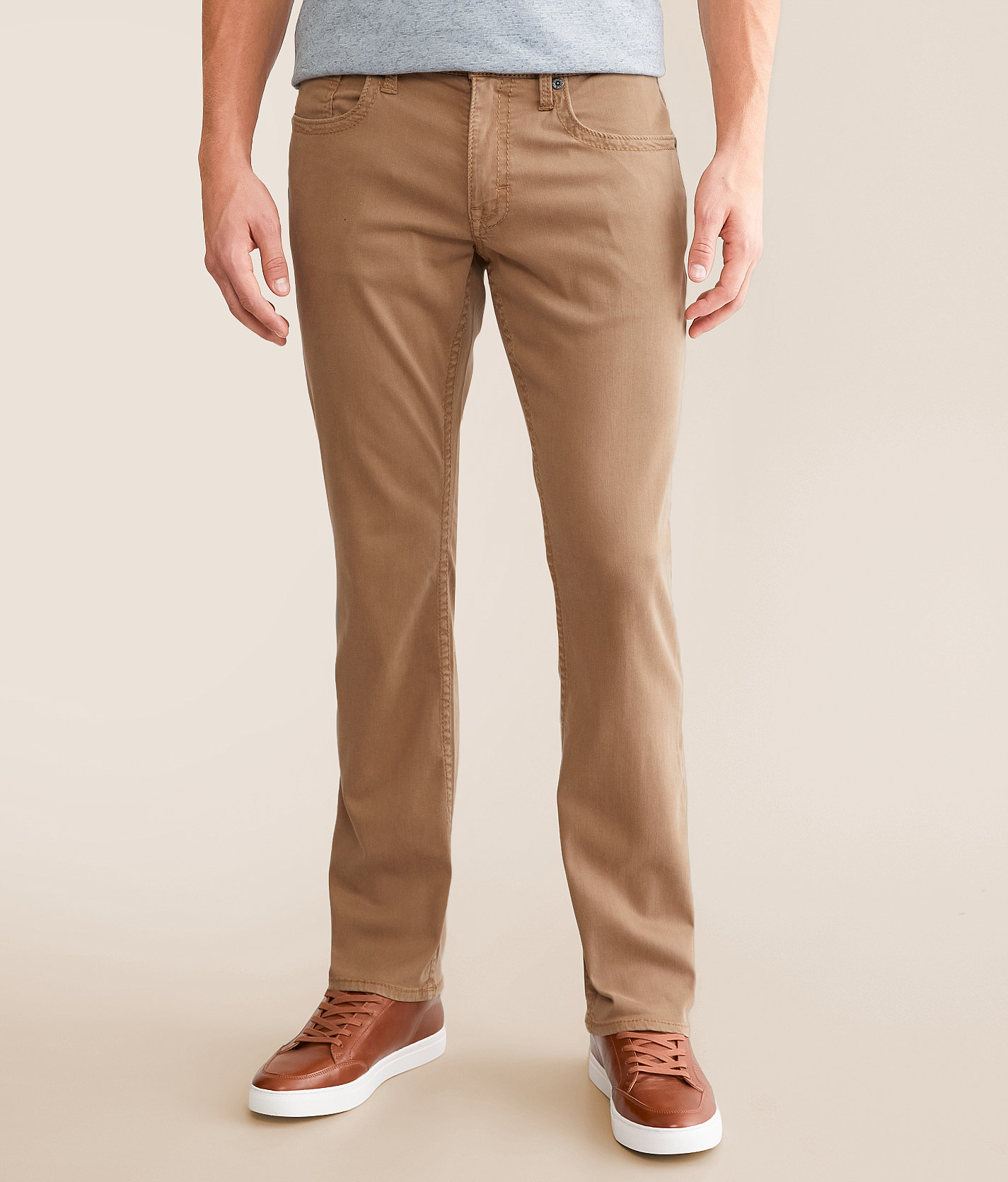BKE Jake Straight Stretch Pant - Men's Pants in Honey 2
