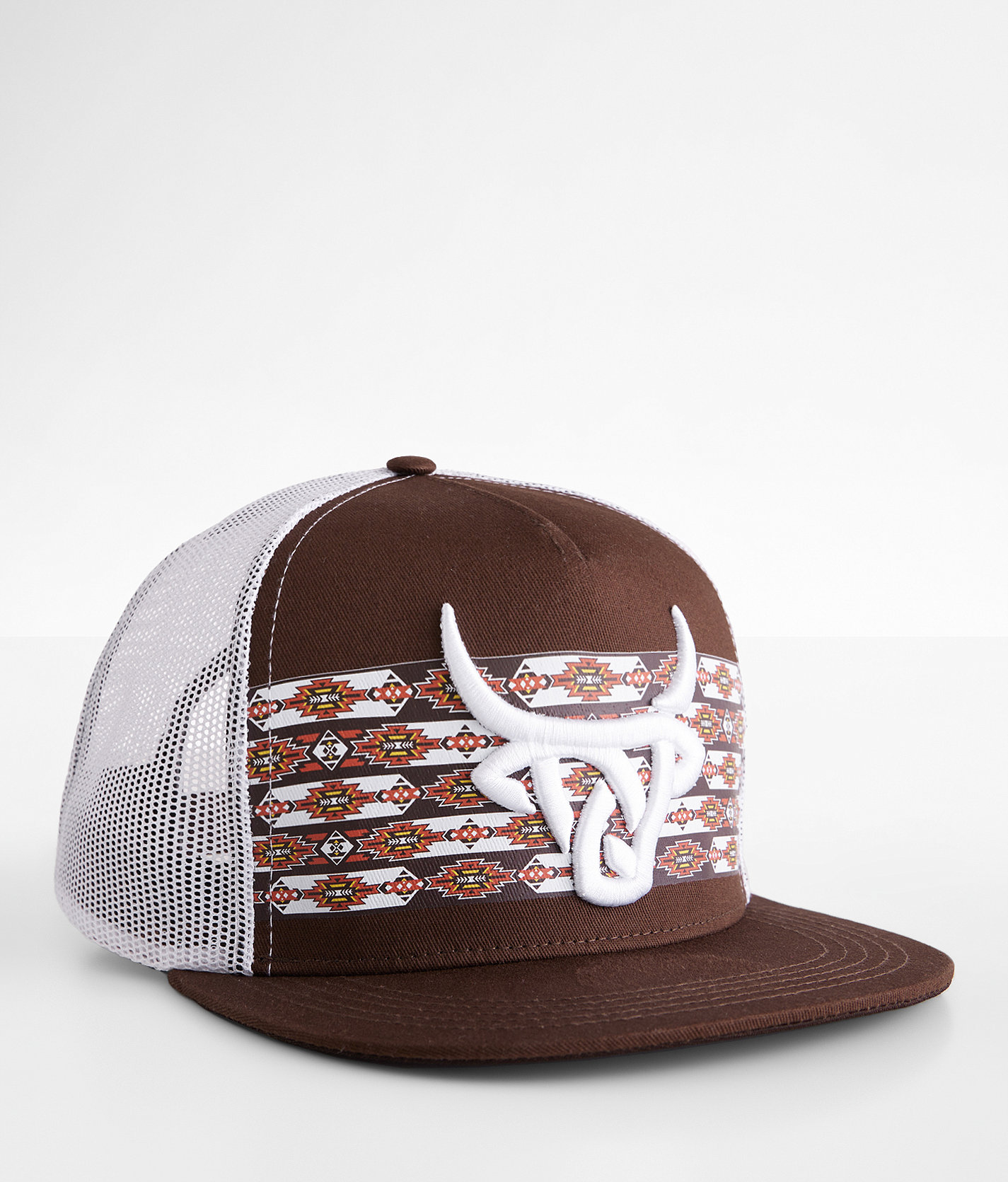 Lost Calf Koda Trucker Hat - Men's Hats in Brown Black