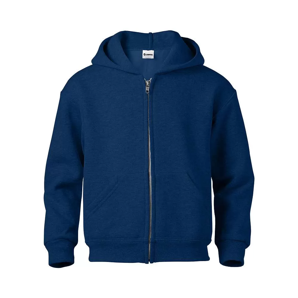 Soffe Juvenile Classic Zip Hooded Sweatshirt