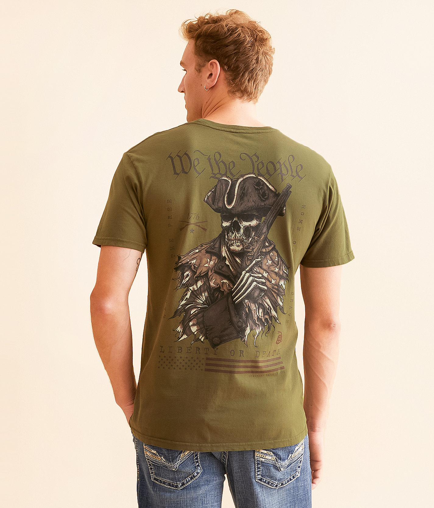 Howitzer Brave Land T-Shirt - Men's T-Shirts in Olive