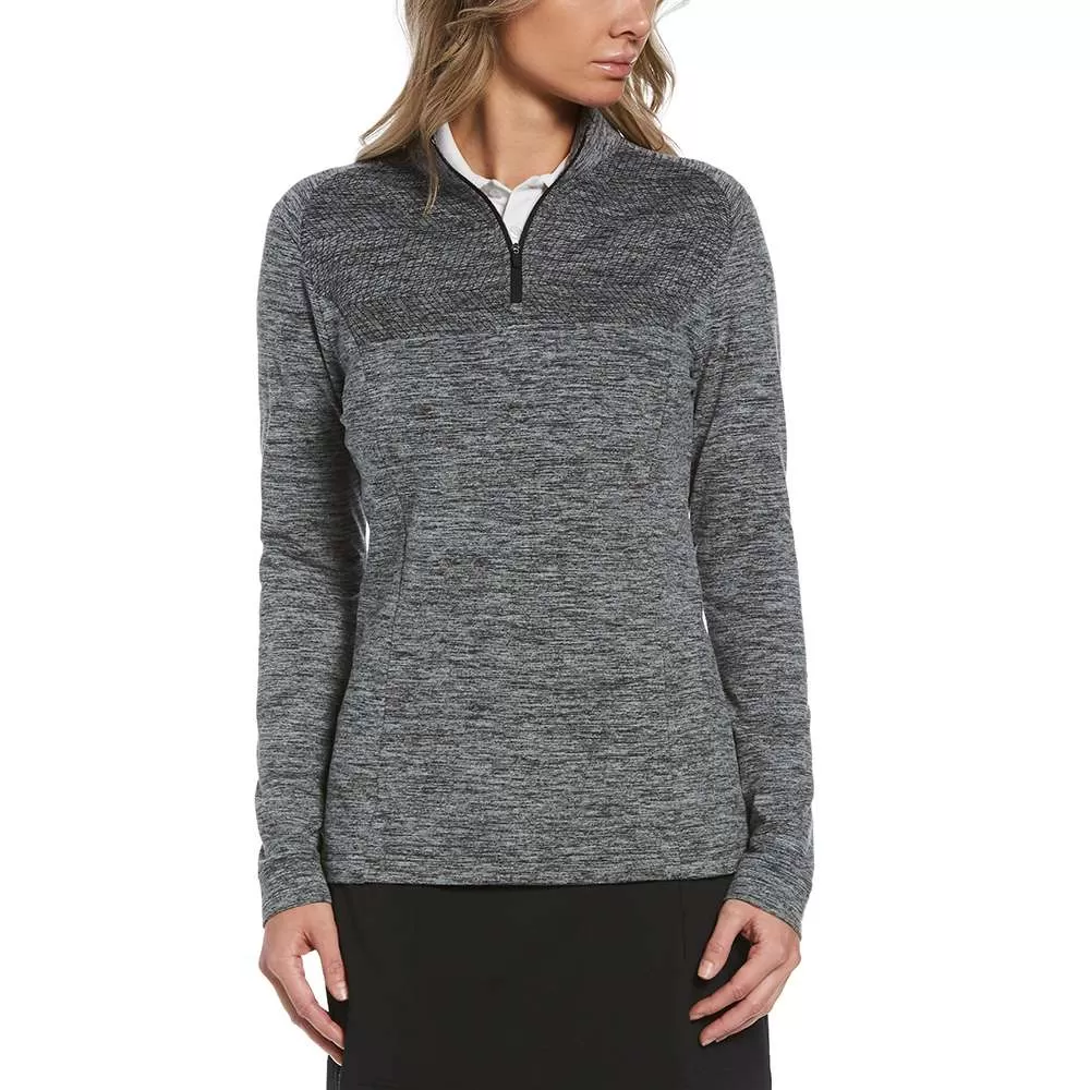 Perry Ellis Ladies 1/4 Zip Pullover