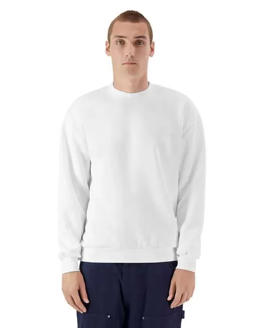 American Apparel RF496 Unisex ReFlex Fleece Crewneck Sweatshirt