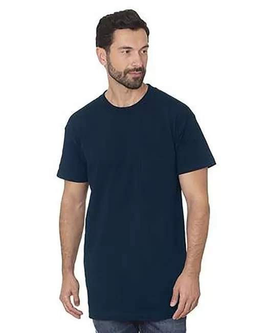 Bayside 7200T Unisex Big & Tall Pocket T-Shirt